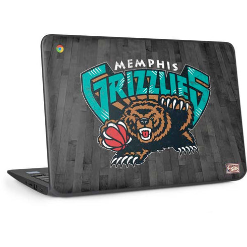 NBA Memphis Grizzlies Hardwood Classics HP Chromebook Skin