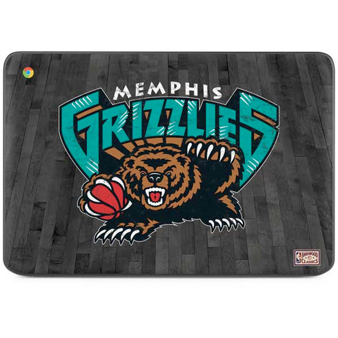NBA Memphis Grizzlies Hardwood Classics HP Chromebook Skin