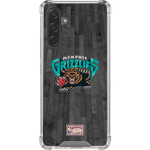 NBA Memphis Grizzlies Hardwood Classics Galaxy A17 Clear Case