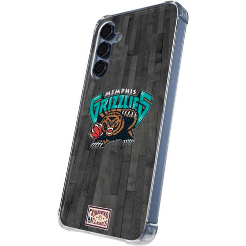 NBA Memphis Grizzlies Hardwood Classics Galaxy A35 5G Clear Case