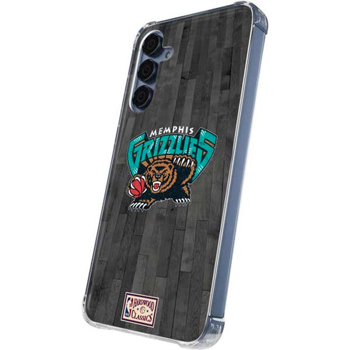 NBA Memphis Grizzlies Hardwood Classics Galaxy A55 5G Clear Case
