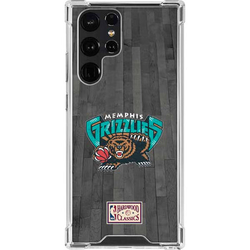 NBA Memphis Grizzlies Hardwood Classics Galaxy S23 Ultra Clear Case