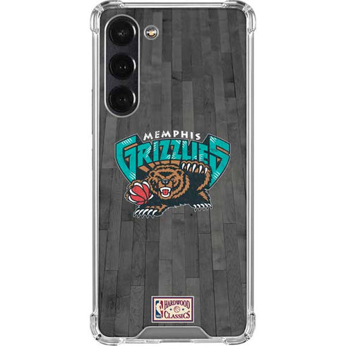 NBA Memphis Grizzlies Hardwood Classics Galaxy S24 FE Clear Case