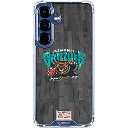 NBA Memphis Grizzlies Hardwood Classics Galaxy S25 Clear Case