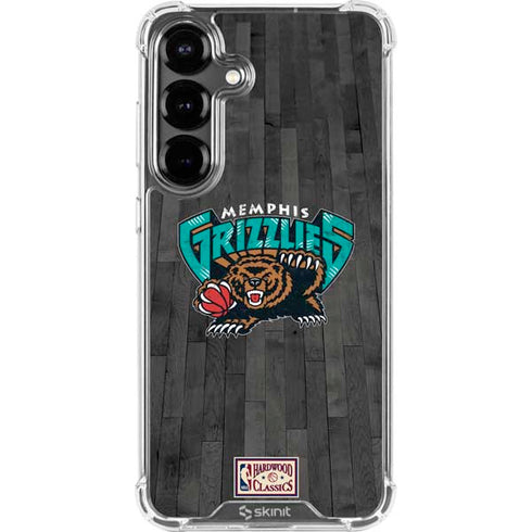 NBA Memphis Grizzlies Hardwood Classics Galaxy S26 Clear Case