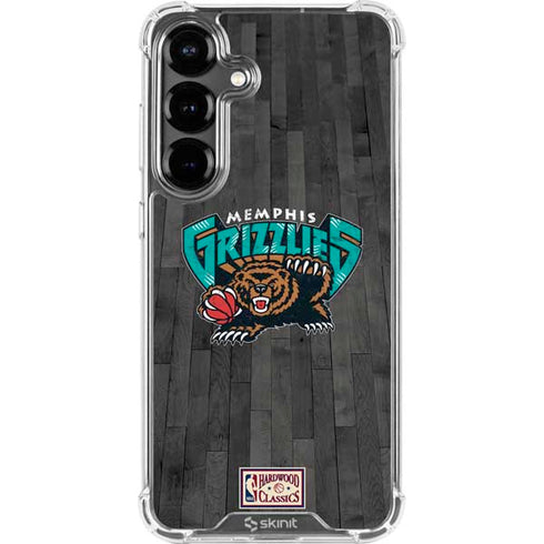 NBA Memphis Grizzlies Hardwood Classics Galaxy S26 Plus Clear Case