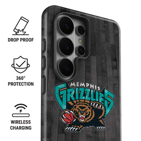 NBA Memphis Grizzlies Hardwood Classics Galaxy S26 Ultra Impact Case