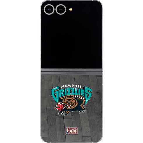 NBA Memphis Grizzlies Hardwood Classics Galaxy Z Flip6 Skin