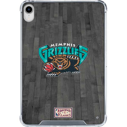 NBA Memphis Grizzlies Hardwood Classics iPad 11th Gen (2025) Clear Case