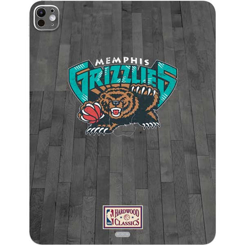 NBA Memphis Grizzlies Hardwood Classics iPad Pro 13in M4 (2024) Skin