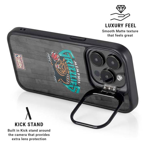 NBA Memphis Grizzlies Hardwood Classics iPhone 14 Pro Kickstand Case