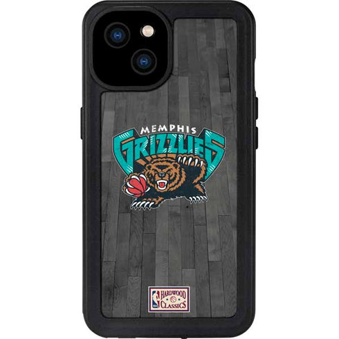 NBA Memphis Grizzlies Hardwood Classics iPhone 15 Plus Waterproof Case