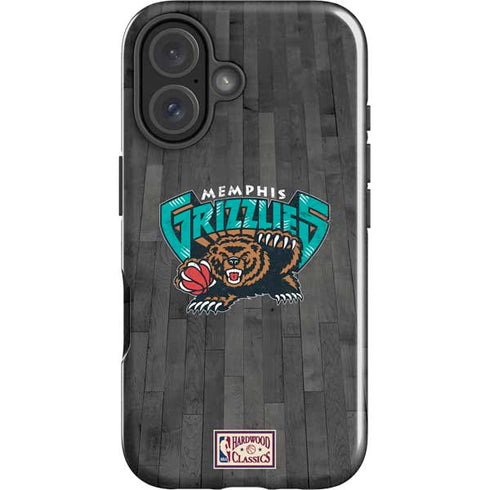 NBA Memphis Grizzlies Hardwood Classics iPhone 16 Impact Case