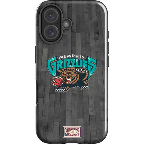 NBA Memphis Grizzlies Hardwood Classics iPhone 16 Plus Impact Case