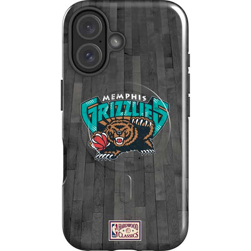 NBA Memphis Grizzlies Hardwood Classics iPhone 16 Plus Magsafe Impact Case