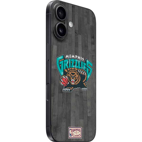 NBA Memphis Grizzlies Hardwood Classics iPhone 16 Plus Skin