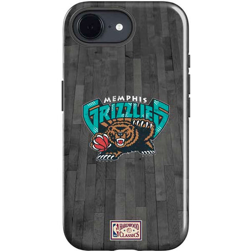 NBA Memphis Grizzlies Hardwood Classics iPhone 16e Impact Case