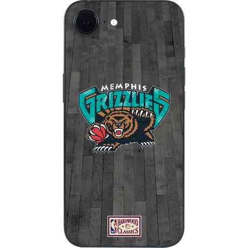 NBA Memphis Grizzlies Hardwood Classics iPhone 16e Skin