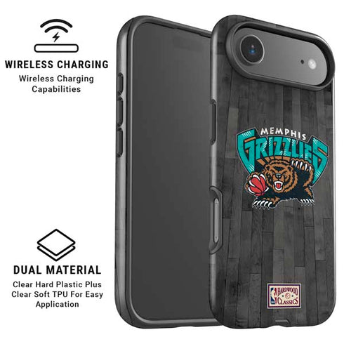 NBA Memphis Grizzlies Hardwood Classics iPhone 17 Air Magsafe Impact Case