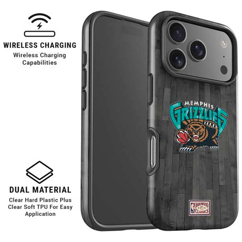 NBA Memphis Grizzlies Hardwood Classics iPhone 17 Pro Magsafe Impact Case