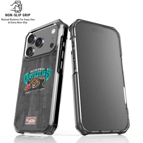 NBA Memphis Grizzlies Hardwood Classics iPhone 18 Pro Clear Case