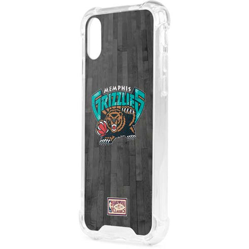 NBA Memphis Grizzlies Hardwood Classics iPhone XS Clear Case