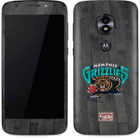 NBA Memphis Grizzlies Hardwood Classics Moto E5 Play Skin