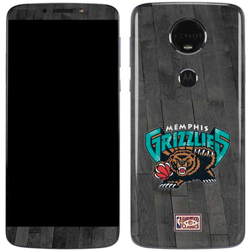 NBA Memphis Grizzlies Hardwood Classics Moto E5 Plus Skin