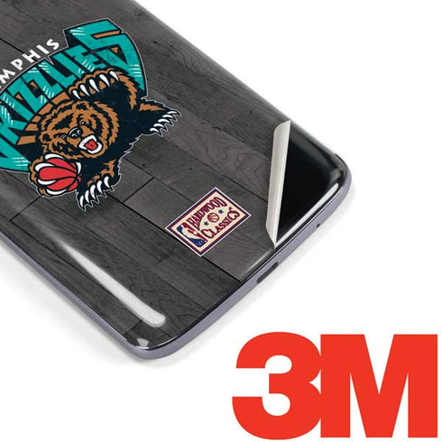 NBA Memphis Grizzlies Hardwood Classics Moto E5 Plus Skin