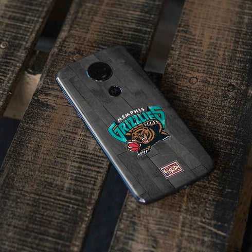 NBA Memphis Grizzlies Hardwood Classics Moto E5 Plus Skin