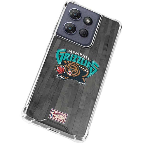 NBA Memphis Grizzlies Hardwood Classics Moto G 5G (2025) Clear Case