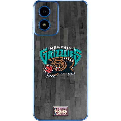 NBA Memphis Grizzlies Hardwood Classics Moto G Play 4G (2024) Skin