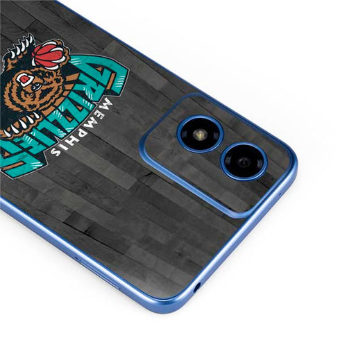 NBA Memphis Grizzlies Hardwood Classics Moto G Play 4G (2024) Skin