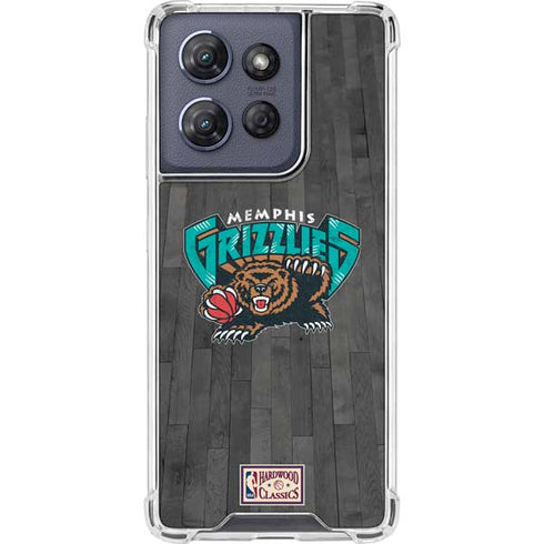 NBA Memphis Grizzlies Hardwood Classics Moto G Play 5G (2025) Clear Case