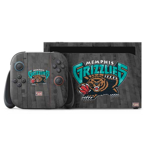 NBA Memphis Grizzlies Hardwood Classics Nintendo Switch 2 (2025) with Joy-Con Skin