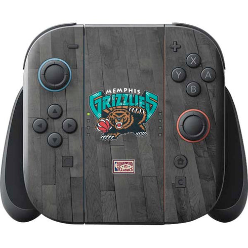 NBA Memphis Grizzlies Hardwood Classics Nintendo Switch 2 (2025) with Joy-Con Skin