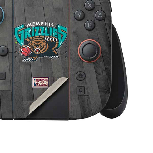 NBA Memphis Grizzlies Hardwood Classics Nintendo Switch 2 (2025) Joy-Con Controller Skin