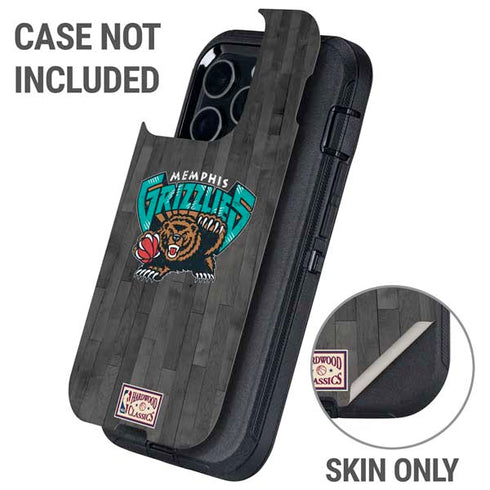 NBA Memphis Grizzlies Hardwood Classics Otterbox Defender iPhone Skin