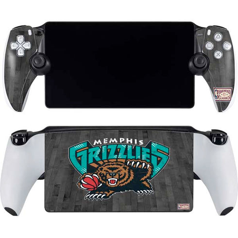 NBA Memphis Grizzlies Hardwood Classics PlayStation Portal Remote Player Skin
