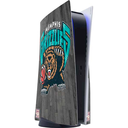 NBA Memphis Grizzlies Hardwood Classics PlayStation PS5 Skins