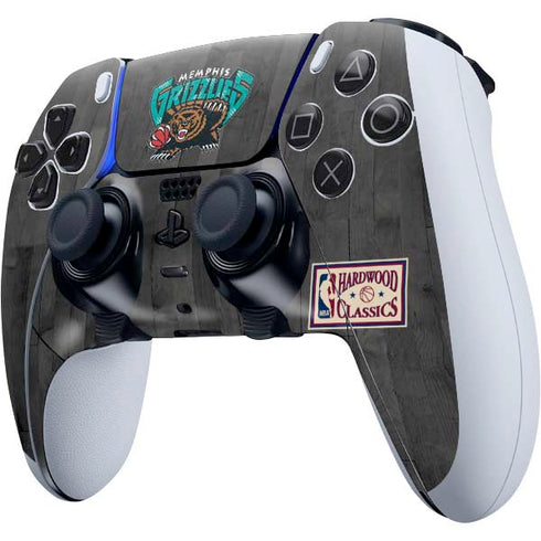 NBA Memphis Grizzlies Hardwood Classics PS5 DualSense Edge Pro Controller Skin