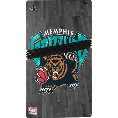 NBA Memphis Grizzlies Hardwood Classics PS5 Pro Bundle Skin