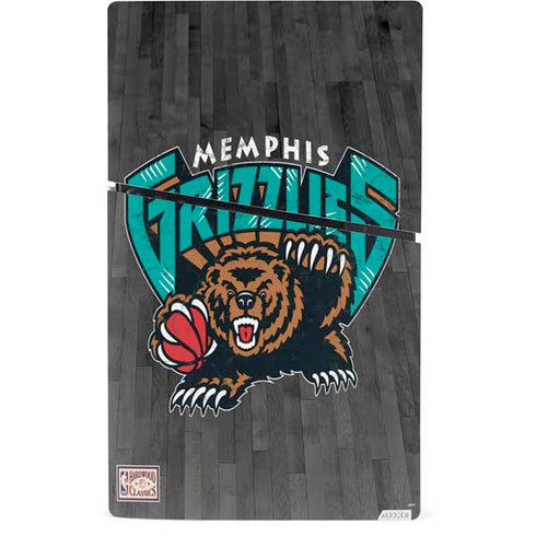 NBA Memphis Grizzlies Hardwood Classics PS5 Slim Digital Edition Console Skin