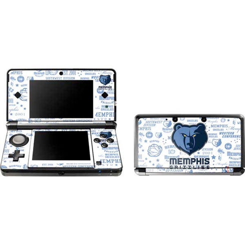 NBA Memphis Grizzlies Historic Blast 3DS (2011) Skin