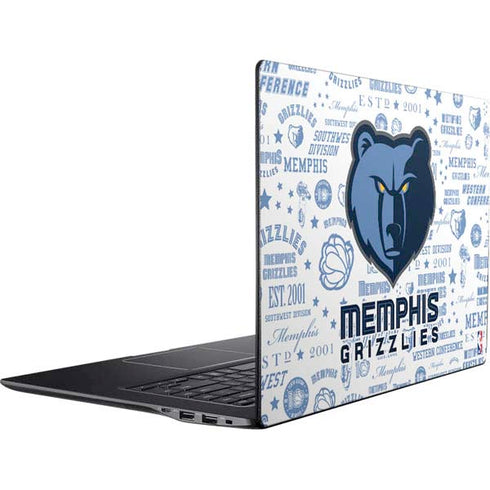 NBA Memphis Grizzlies Historic Blast Ativ Book 9 (15.6in 2014) Skin