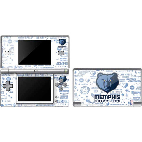 NBA Memphis Grizzlies Historic Blast DS Lite Skin