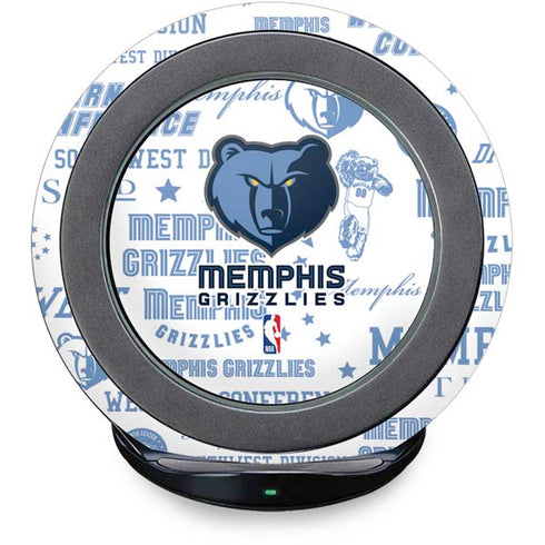 NBA Memphis Grizzlies Historic Blast Fast Charge Wireless Charging Stand Skin