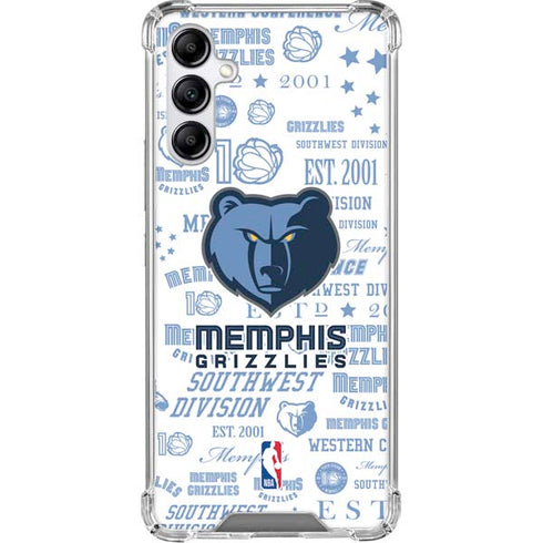 NBA Memphis Grizzlies Historic Blast Gabb Phone 4 Clear Case