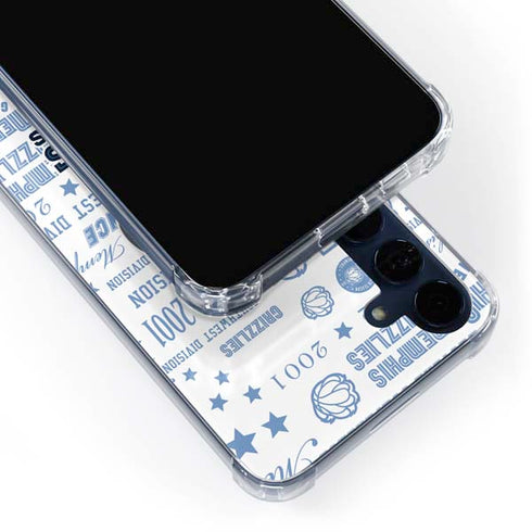 NBA Memphis Grizzlies Historic Blast Galaxy A55 5G Clear Case