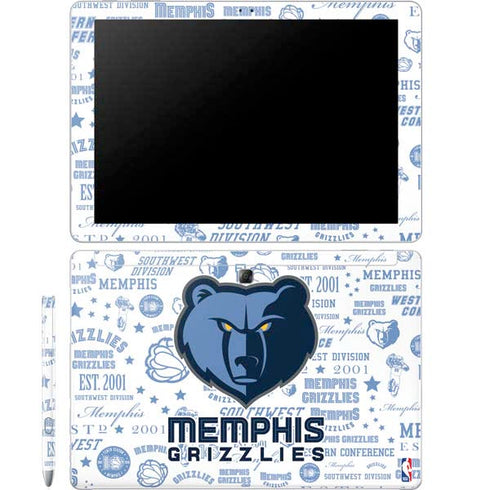 NBA Memphis Grizzlies Historic Blast Galaxy Book 12in Skin